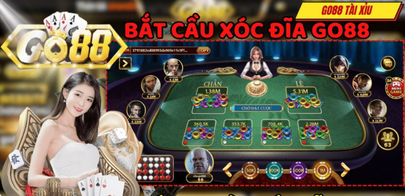 Hướng dẫn cách chơi Xóc đĩa tại Go 88