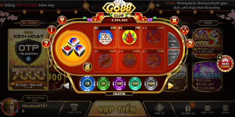 Đôi nét về bầu của tại Go88 Club