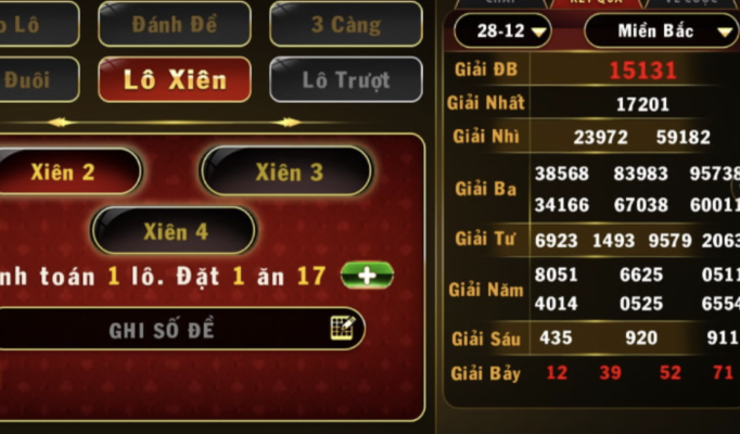 Trải nghiệm Lô xiên đẳng cấp mới