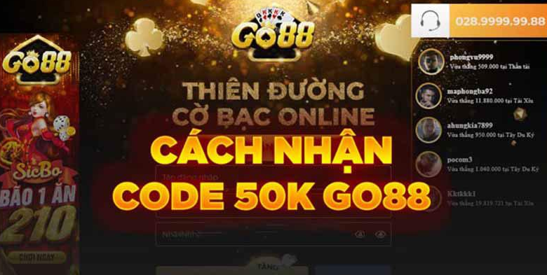 Khuyến mãi dành cho tân thủ tại Go88: Khởi đầu bùng nổ, rinh quà liền tay!