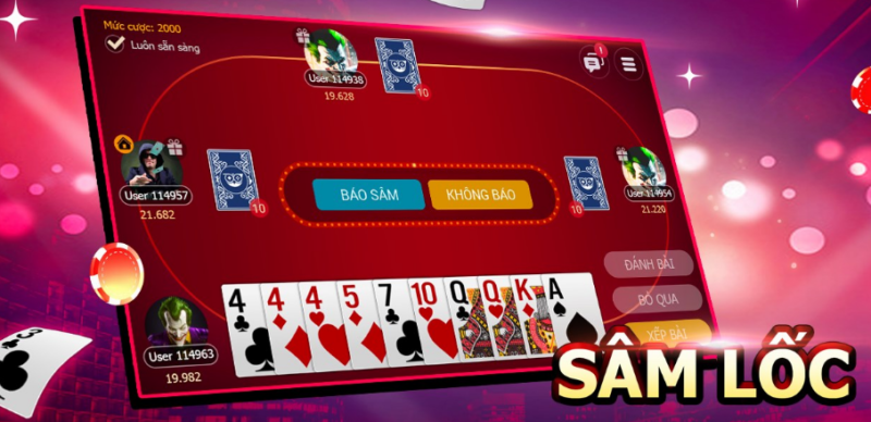 Luật chơi Sâm Lốc cơ bản tại nhà game Go88